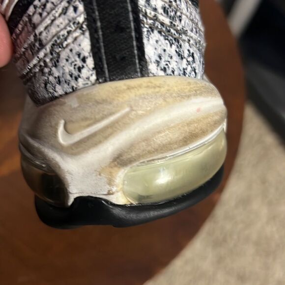 🔥 Nike Air Max 97 'Cocoa Snake' Running Shoes Women's Size 8 Black White - GUC - Picture 13 of 15